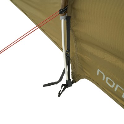 Намет Nordisk Halland 2 PU (2.0) Dark Olive Green (10921206)