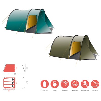 Намет Grand Canyon Robson 3 Capulet Olive (330027) Намет Grand Canyon Robson 3 Capulet Olive (330027)