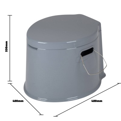 Біотуалет Bo-Camp Portable Toilet 7 Liters Grey (5502800) Біотуалет Bo-Camp Portable Toilet 7 Liters Grey (5502800)