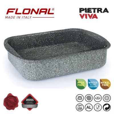 Форма для випічки Flonal Pietra Viva 31х23 (PV8LS3170) Форма для випічки Flonal Pietra Viva 31х23 (PV8LS3170)