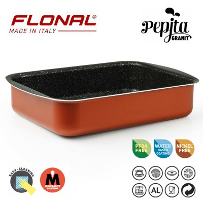 Форма для випічки Flonal Pepita Granit 35х25 см (PGFLS3550)_Discounted