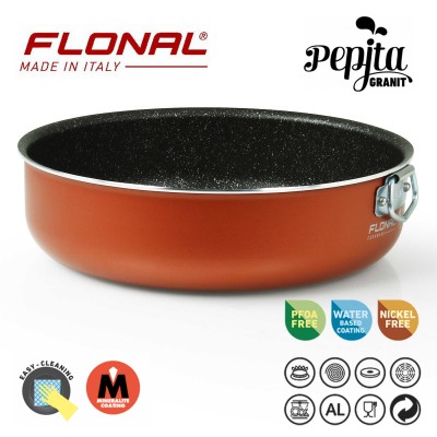 Форма для випічки Flonal Pepita Granit 24 см (PGFTO2450) Форма для випічки Flonal Pepita Granit 24 см (PGFTO2450)