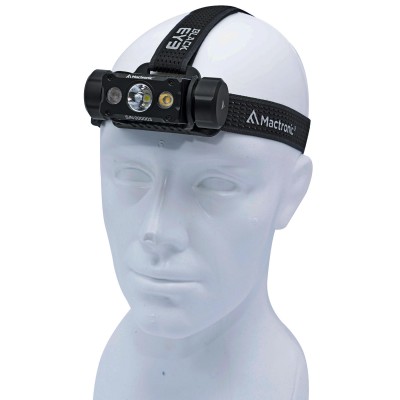 Ліхтар налобний Mactronic Black Eye H40 (4000 Lm) Cool White/Red LED Rechargeable Type-C (THL0061)