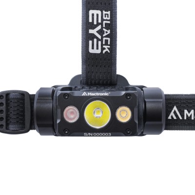 Ліхтар налобний Mactronic Black Eye H40 (4000 Lm) Cool White/Red LED Rechargeable Type-C (THL0061)