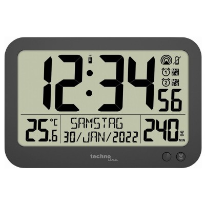 Годинник настінний Technoline WS8026 Black (WS8026)