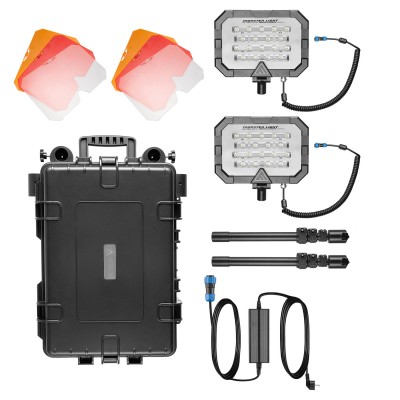 Прожектор професійний Mactronic Monster Light Twin (36 000 Lm) Powerbank Recharg (PFL0133-USB)