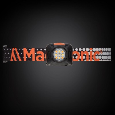 Ліхтар налобний Mactronic Rebel (400 Lm) Cool/Warm White/Red LED Recharg Type-C (AHL0061UC)