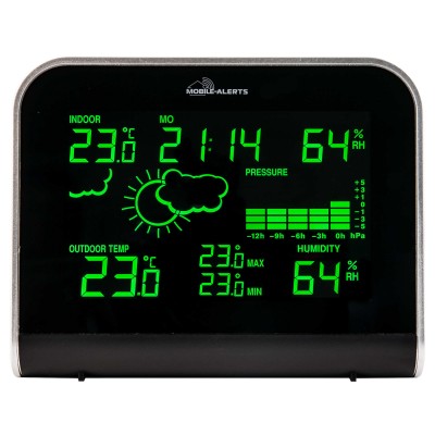 Метеостанція Technoline Mobile Alerts MA10920 IT Black/Silver (MA10920)