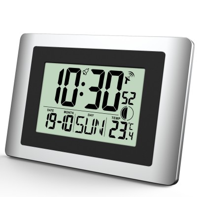 Годинник настінний Technoline WS8028 Silver/Black (WS8028) Годинник настінний Technoline WS8028 Silver/Black (WS8028)