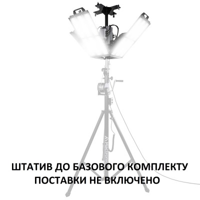 Прожектор професійний Mactronic Halo 100K (100 000 Lm) (PFL0242)