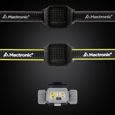 Ліхтар налобний Mactronic Prism (650 Lm) Cool White/RGB LED Recharg Type-C Helmet Kit (THL0141)