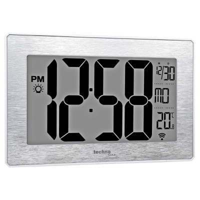 Годинник настінний Technoline WS8019 Silver (WS8019)
