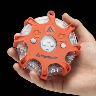 Комплект ліхтарів професійних Mactronic X-Flare (30 Lm) Red/Blue/Amber Recharg 12/220V (PSD0112)