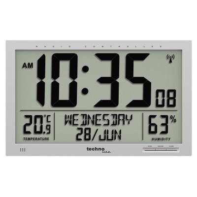 Годинник настінний Technoline WS8013 Silver (WS8013) Годинник настінний Technoline WS8013 Silver (WS8013)
