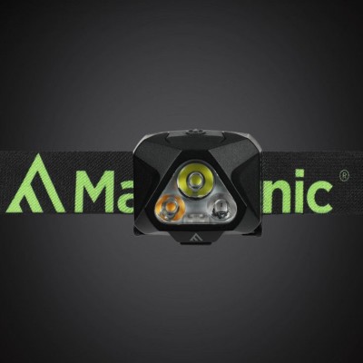 Ліхтар налобний Mactronic Illuma (430 Lm) Cool White/Neutral White/Red LED USB Recharge Type-C (AHL0081)