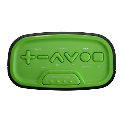 Годинник настільний з радіо Technoline WT465 Black/Green (WT465 grun) Годинник настільний з радіо Technoline WT465 Black/Green (WT465 grun)