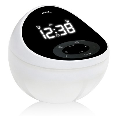 Годинник настільний з радіо Technoline WT500 Black/White (WT500)