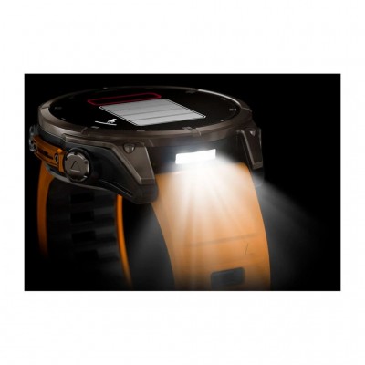 GPS смарт-годинник GARMIN fenix 8 47mm, AMOLED, Saph, Ti/Bare/Grpht, SparkOrg/GrphtBd GARMIN fenix 8 47mm, AMOLED, Saph, Ti/Bare/Grpht, SparkOrg/GrphtBd, GPS смарт-годинник