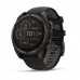 GPS смарт-годинник GARMIN fenix 8 47mm,Saph Solar,CrbnGry Ti/Blk,Blk/PblGryBnd
