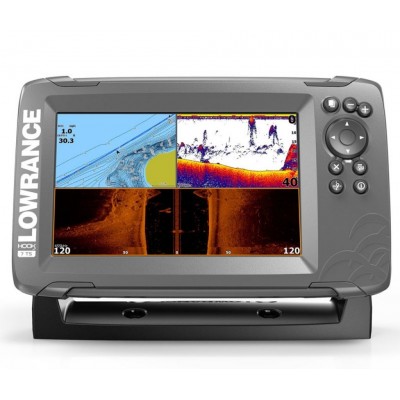 Эхолот Lowrance HOOK 27 TripleShot (000-14024-001) + струбцина Эхолот Lowrance HOOK 27 TripleShot (000-14024-001) + струбцина