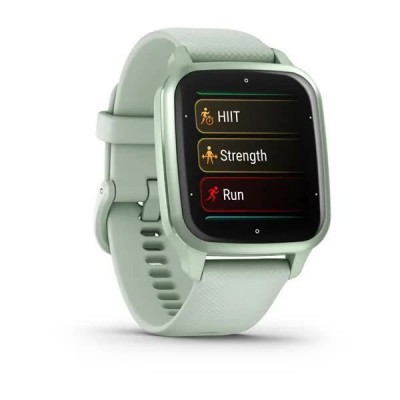 GPS смарт-годинник Garmin Venu Sq 2, Cool Mint/Metallic Mint