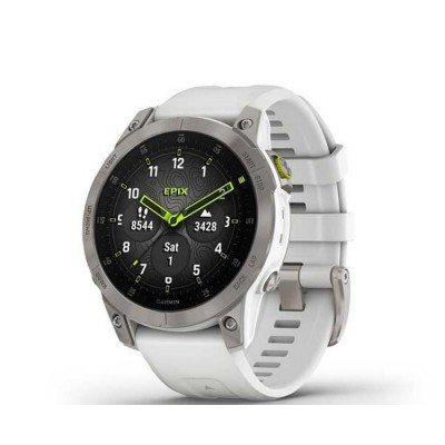 Garmin EPIX gen 2, Sapphire, White, Titanium