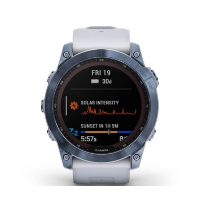 Смарт-годинник Garmin fenix 7X Sapph Sol Mineral Blue Смарт-годинник Garmin fenix 7X Sapph Sol Mineral Blue