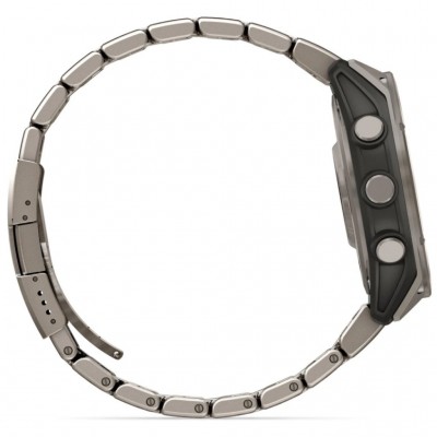 GPS смарт-годинник GARMIN fenix 8 47mm, AMOLED, Saph, Ti/Bare/Graphite w/TiBand,Excl