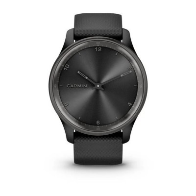 Смарт годинник Garmin vivomove Trend, Black, Silicone