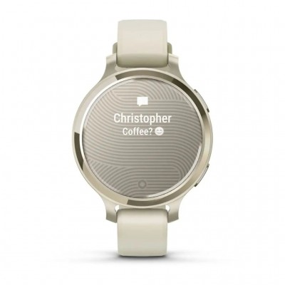 Cмарт-годинник GARMIN Lily 2 Active, Lunar Gold/Bone, Silicone