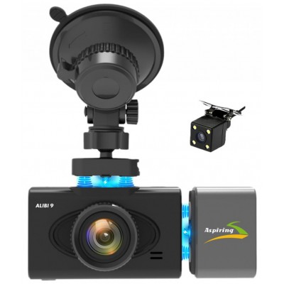 Видеорегистратор Aspiring ALIBI 9 GPS, 3 CAMERAS, SPEEDCAM