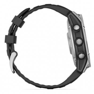 GPS смарт-годинник GARMIN fenix E, 47mm, Stainless Steel/Black, GPS смарт-годинник
