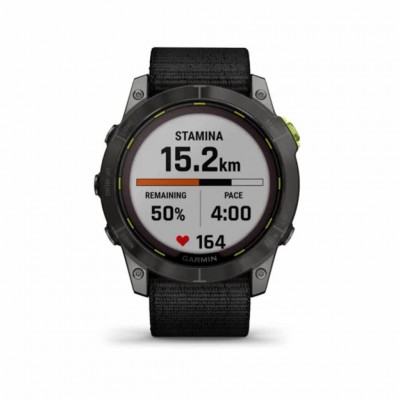 Cмарт-годинник Garmin Enduro 2, Saph, Carbon Gray DLC Ti w/Black UltraFit Band