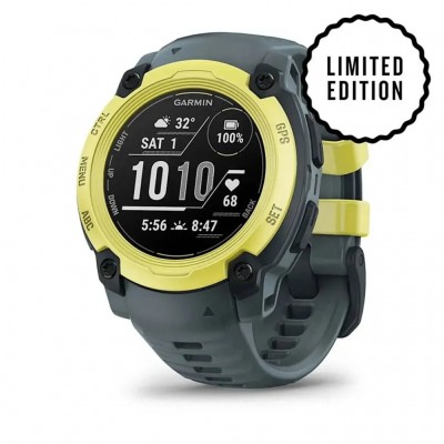 GPS смарт-годинник GARMIN Instinct E, 40 mm, Electric Lime Bezel w/ Twilight Band