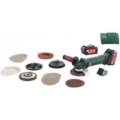 Аккумуляторная болгарка Metabo W 18 LTX 125 Inox + кейс (600174880) Аккумуляторная болгарка Metabo W 18 LTX 125 Inox + кейс (600174880)