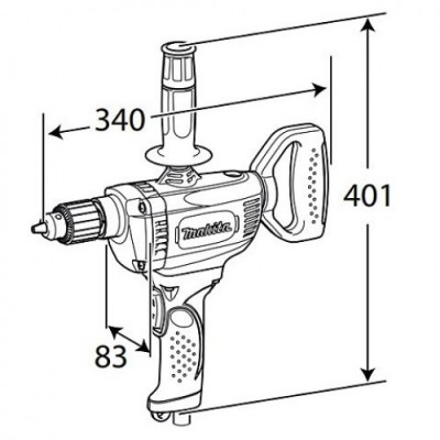 Дрель-миксер Makita DS4011