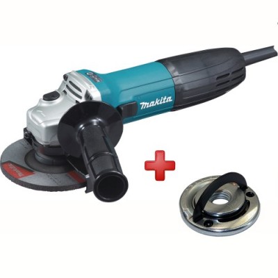 Угловая шлифовальная машина Makita GA 5030 + бесключевая гайка Угловая шлифовальная машина Makita GA 5030 + бесключевая гайка