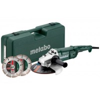 Угловая шлифмашина (болгарка) Metabo WE 2200-230 Set (691081000)