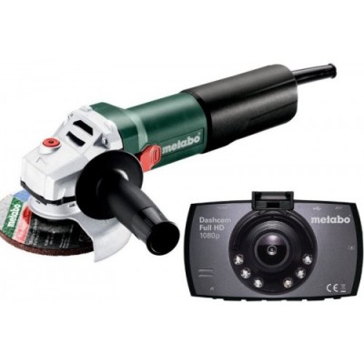 Угловая шлифмашина Metabo WEQ 1400-125 (600347000) + Metabo Full HD Видеорегистратор 2.7" TFT HDMI Угловая шлифмашина Metabo WEQ 1400-125 (600347000) + Metabo Full HD Видеорегистратор 2.7" TFT HDMI