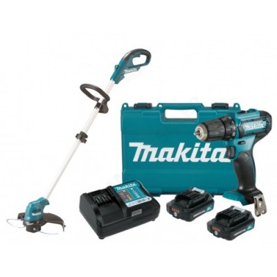 Аккумуляторный шуруповерт Makita DF333DWAE + Аккумуляторный триммер Makita UR100DZ (DF333DWAE+UR100DZ)