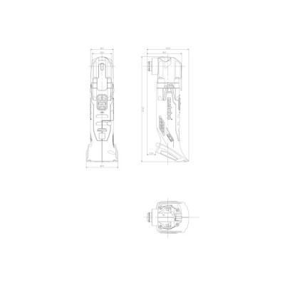 Реноватор Metabo MT 18 LTX 18 В, без АКБ (613021890)