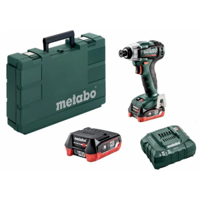 Акумуляторний ударний гайкокрут METABO PowerMaxx SSD 12 BL + кейс (601115800) Акумуляторний ударний гайкокрут METABO PowerMaxx SSD 12 BL + кейс (601115800)