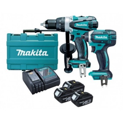 Набор инструментов Makit DLX 2145 X1 (DDF458 + DTD152)