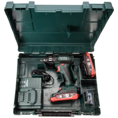 Акумуляторний ударний гайковерт Metabo SSW 18 LTX 400 BL (18 В, 2х 5,2Ah) (602205650) Акумуляторний ударний гайковерт Metabo SSW 18 LTX 400 BL (18 В, 2х 5,2Ah) (602205650)