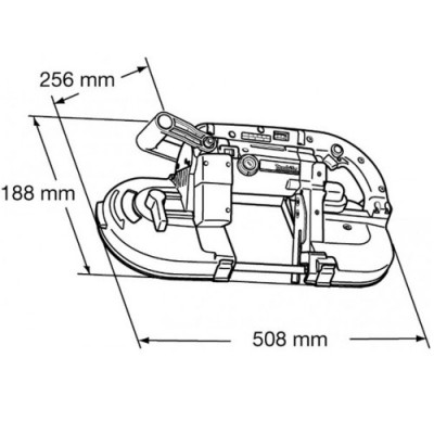 Ленточная пила Makita 2107 FK