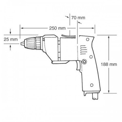 Дриль-шурупокрут MAKITA 6510LVR