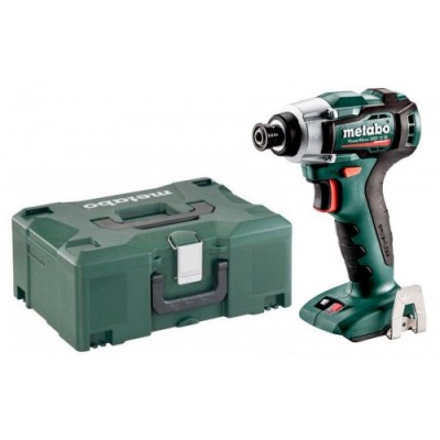Аккумуляторный ударный гайковерт Metabo PowerMaxx SSD 12 BL (без АКБ и ЗУ) + кейс MetaLoc (601115840)