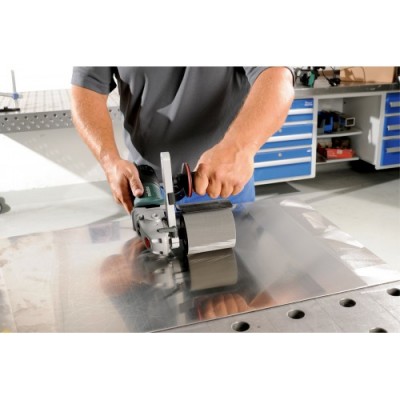 Щеточная шлифовальная машина Metabo SE 12-115 + чемодан + Щетка для старения древесины (602115510)