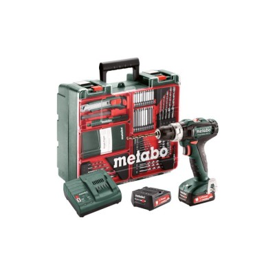 Акумуляторний ударний шуруповерт Metabo PowerMaxx SB 12 Set (12 В, 2х2 А*год) (601076870) Акумуляторний ударний шуруповерт Metabo PowerMaxx SB 12 Set (12 В, 2х2 А*год) (601076870)