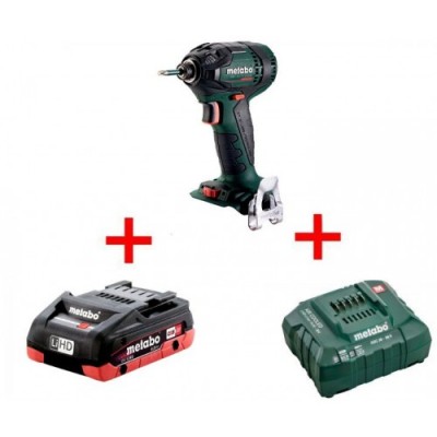 Акумуляторний ударний гайковерт Metabo SSD 18 LTX 200 BL LiHD 4.0 Аг(UA602396890) Акумуляторний ударний гайковерт Metabo SSD 18 LTX 200 BL LiHD 4.0 Аг(UA602396890)